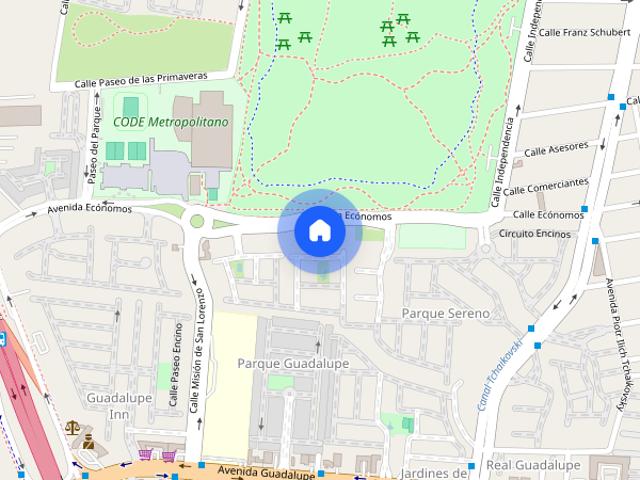 Casa en renta Amueblada en los Ciruelos – Frente al Parque Metropolitano