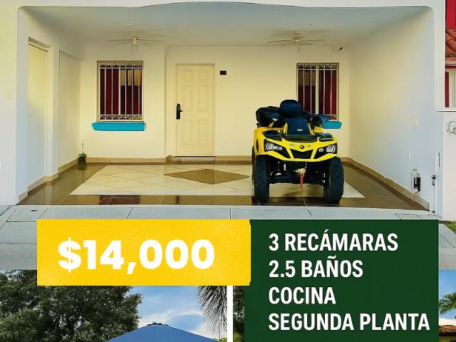 ⭐️CASA EN RENTA AMUEBLADA EN REAL DEL VALLE COTO 6