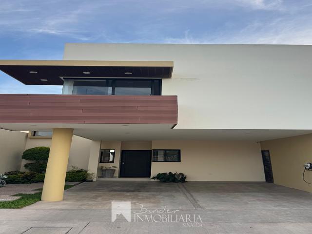 Casa En RENTA amueblada en Residencial Privado, Los Mochis Sin