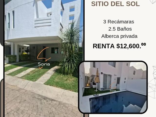 CASA EN RENTA CUAUTLA MORELOS