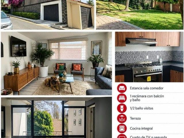 Casa en renta Calle Doctor Nabor Carrillo Flores, Olivar De Los Padres, Ciudad De México, Álvaro Obregón, Ciudad De México, 01780, México
