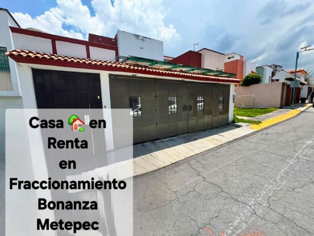 Casa en renta Coaxustenco, Metepec