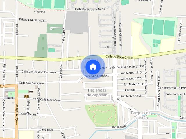 Casa en renta de un solo nivel en Parques de Tesistán