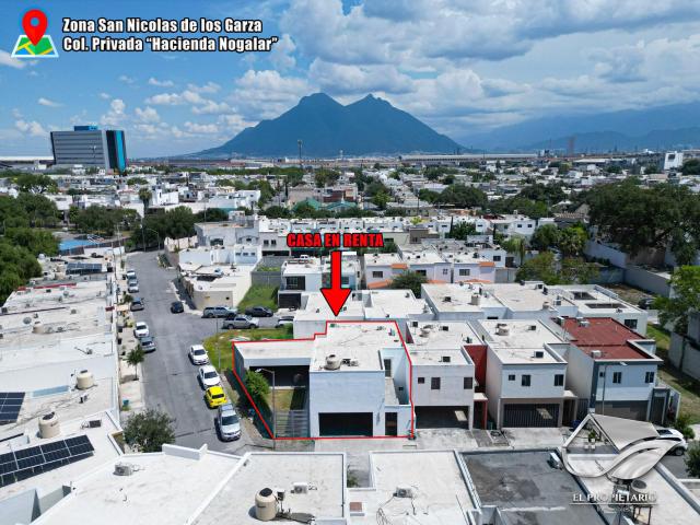 CASA en RENTA de 3 Rec con Jard?n en Col. Privada / Zona San Nicol?s