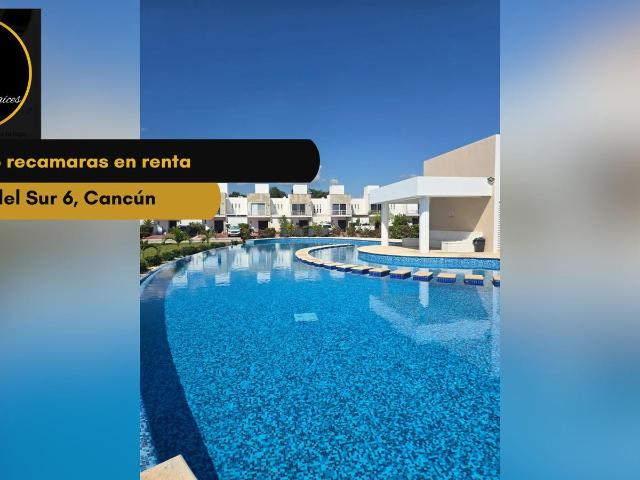 Casa en renta de 3rec, en Residencial Izamal, Canc?n