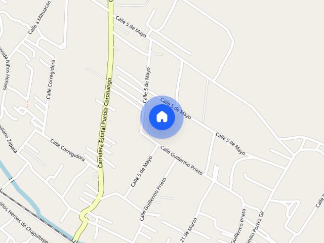Casa en renta disponible en C. 5 de Mayo 417, San Martín, 72685 Santa María Coronango, Pue. #417, Colonia San Martín Zoquiapan, C.P. 72685