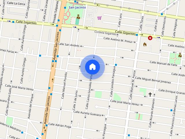 Casa en renta disponible en C. Carlos González Peña 137, San Andrés, 44810 Guadalajara, Jal. #137, Colonia Residencial San Andrés, C.P. 44810