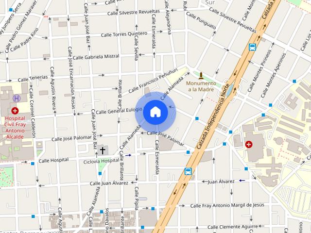 Casa en renta disponible en C. Esmeralda 737, El Retiro, 44280 Guadalajara, Jal. #737, Colonia El Retiro, C.P. 44280