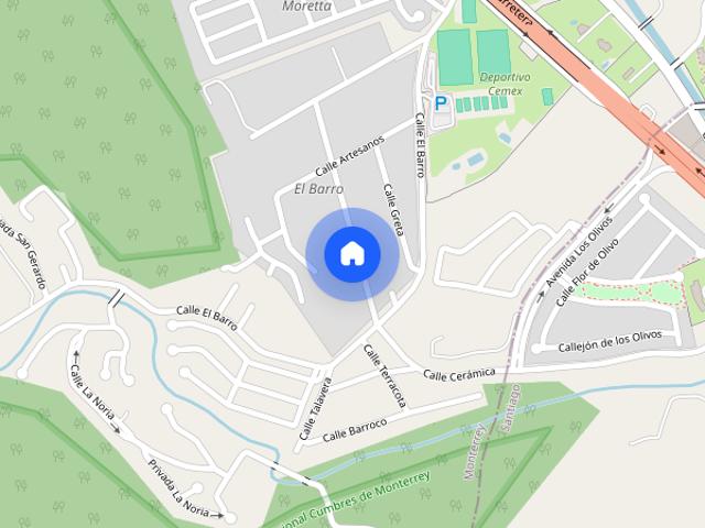 Casa en renta disponible en Cerámica 230, El Barro, Sin Nombre de Col 52, 67303 Santiago, N.L. #119, Colonia El Barro, C.P. 67303