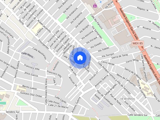 Casa en renta disponible en Av Lázaro Cárdenas 1111, Torrebrisas, Las Brisas, 64780 Monterrey, N.L. #s/n, Colonia Torres Brisas, C.P. 64799