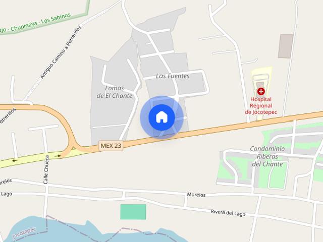 Casa en renta disponible en Avenida del Lago, Colonia Chantepec El Chante, C.P. 45825