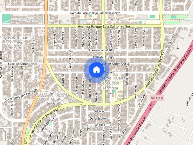 Casa en renta disponible en Del Peñón, Playas de Tijuana, Costa Hermosa, 22506 Tijuana, B.C. #2589, Colonia Playas de Tijuana Sección Costa de Oro, C.P. 22506