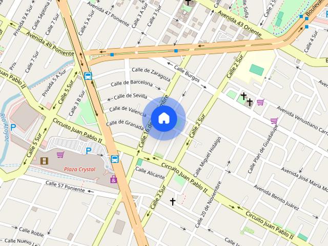 Casa en renta disponible en Sin nombre de calle, Colonia Residencial Las Palmas, C.P. 72833