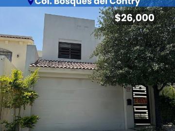CASA EN RENTA EN BOSQUES DEL CONTRY