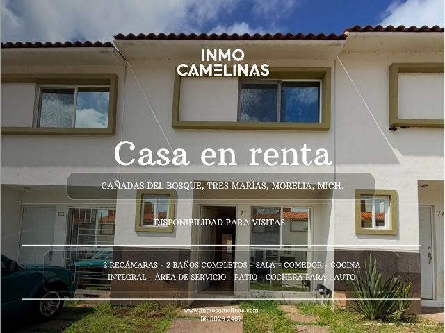 Casa en Renta en Cañadas del Bosque, Tres Marías, Morelia, Michoacán
