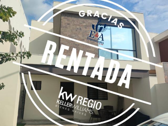 CASA EN RENTA EN CERRADAS DE RINCONADA, APODACA N.L