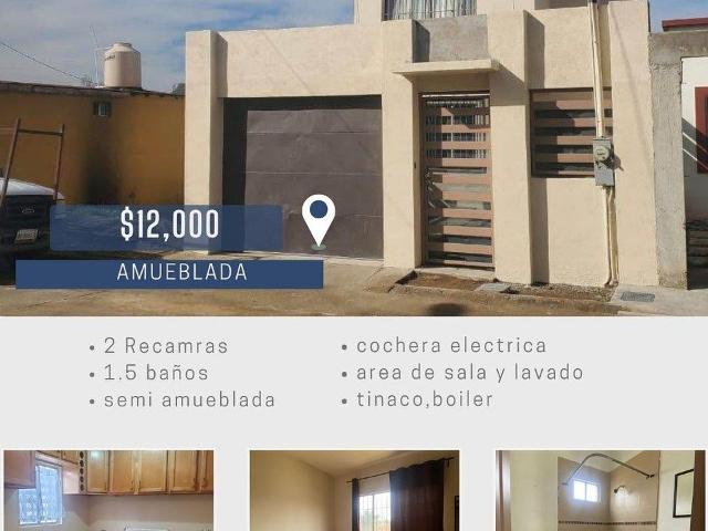 Casa en Renta en Colonia Lomitas Ensenada