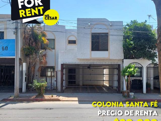 Casa en Renta en Colonia Santa Fe