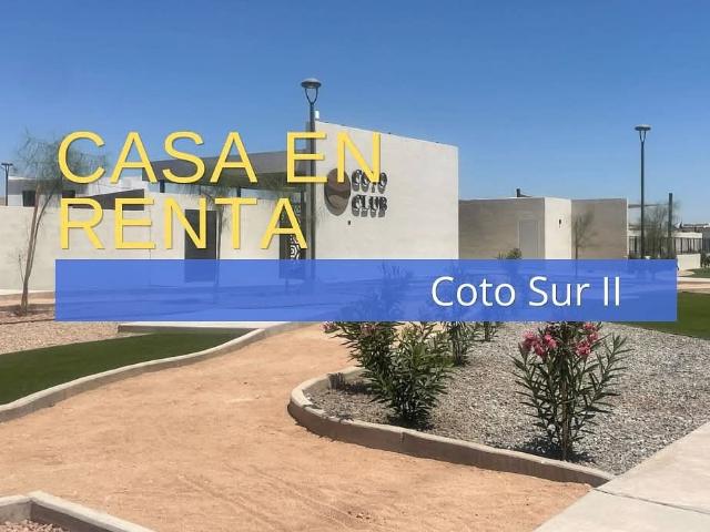 Casa en renta en Coto Sur