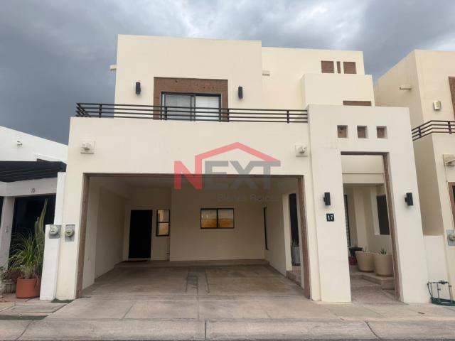 Casa en Renta en Hermosillo, ALTA FIRENZE,, 3 recámaras, 2.0 baños, 231.04 m2 terreno, 185.25 m2 construcción
