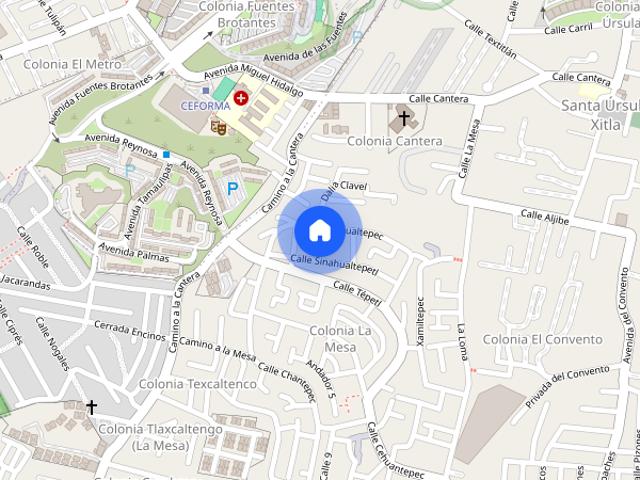Casa en renta en la Colonia Mesa de los Hornos Tlalpan