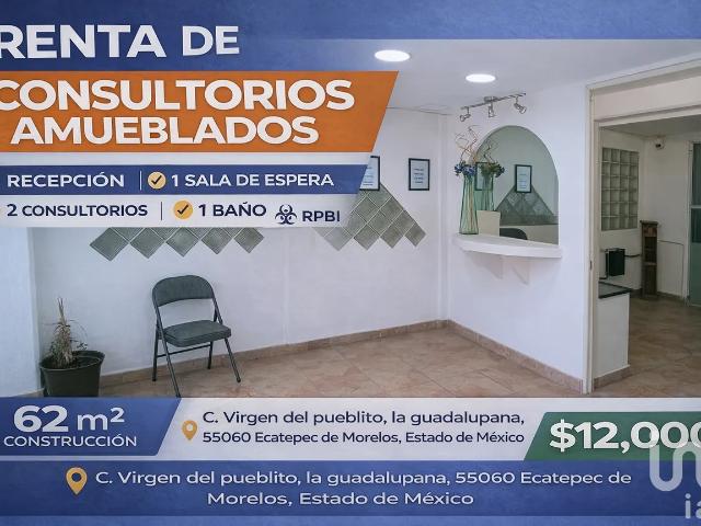 Casa en Renta en La Guadalupana, Ecatepec de Morelos, México