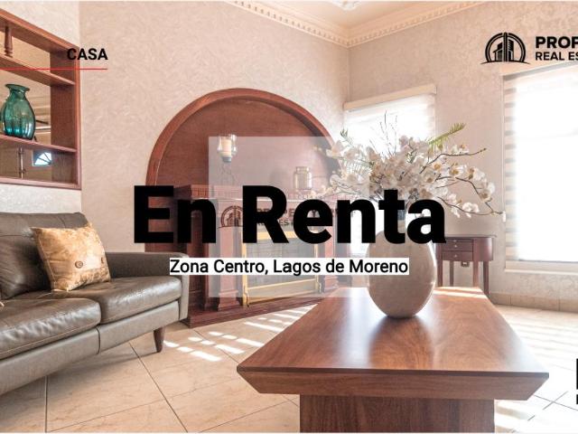 Casa en renta en Lagos de Moreno Centro, Lagos de Moreno, Jalisco