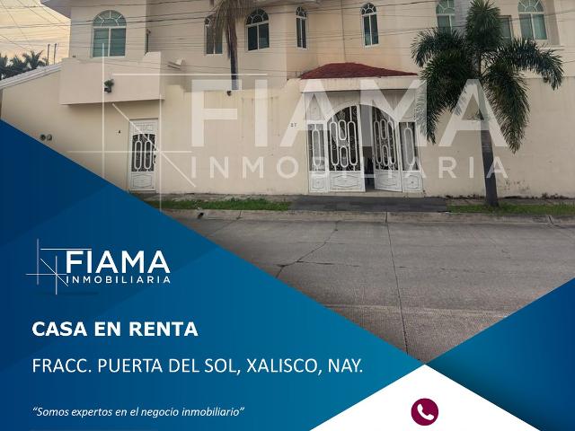 Casa en renta en Puerta del Sol, Xalisco, Nayarit
