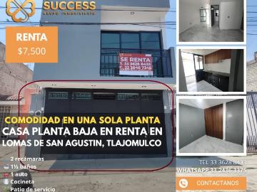 Casa en Renta en Planta Baja – Lomas de San Agustín