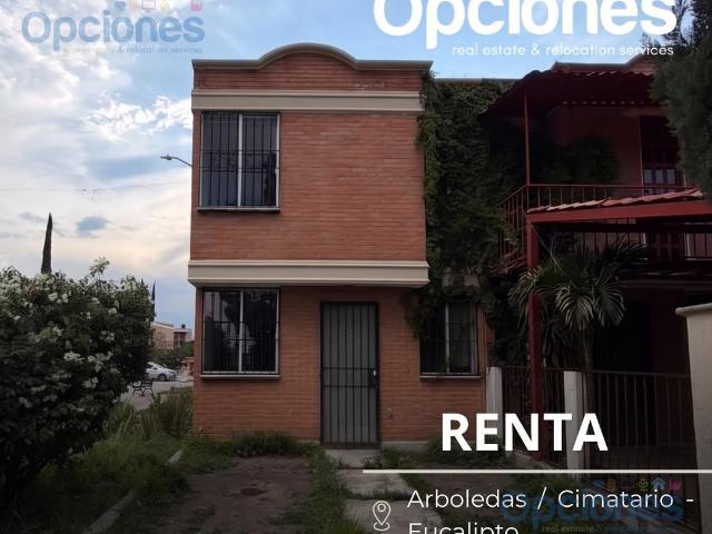 Casa en Renta en Salamanca Arboledas Cimatario Eucalipto Salamanca