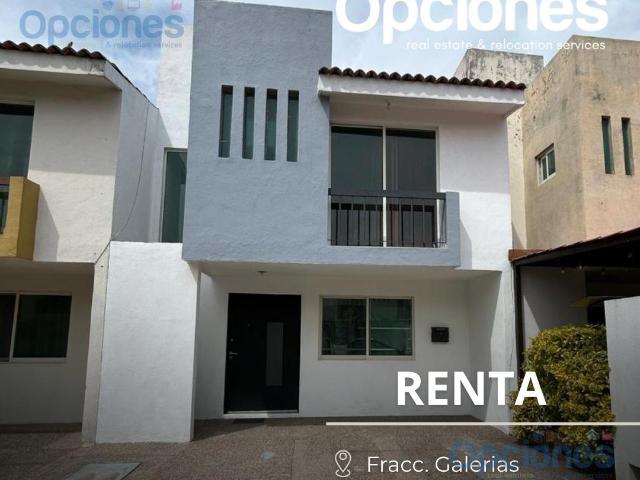 Casa en Renta en Salamanca Keller, Fraccionamiento Galerias Salamanca