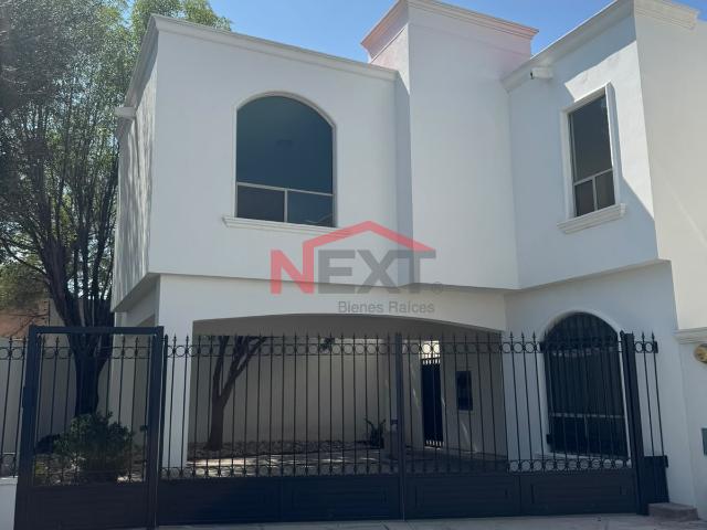 Casa en Renta en Saltillo, El Rosario,, 3 recámaras, 2.0 baños, 173.49 m2 terreno, 196.26 m2 construcción