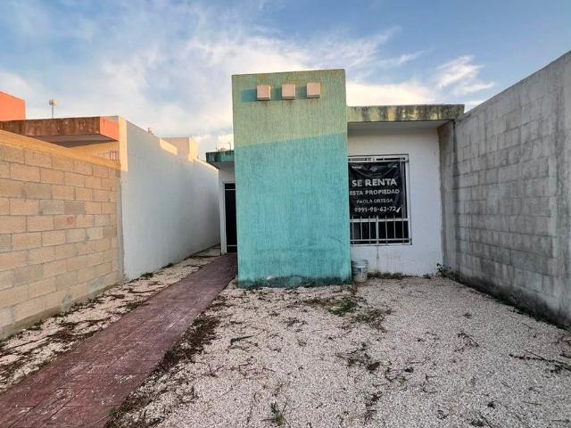 CASA EN RENTA EN TIXCACAL OPICHÉN MÉRIDA