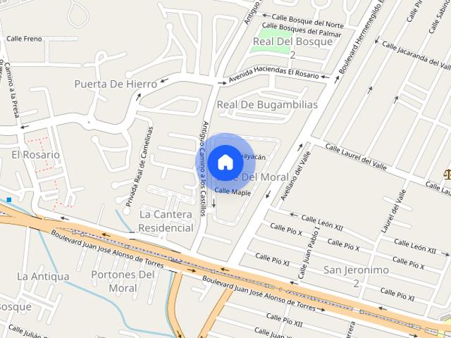Casa en renta en Valle del Moral zona norte