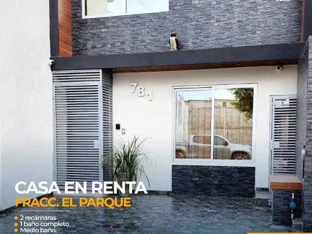 CASA EN RENTA FRACCIONAMIENTO EL PARQUE