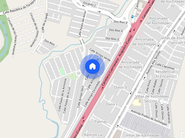 Casa en Renta fraccionamiento Paseos de Xochitepec Morelos