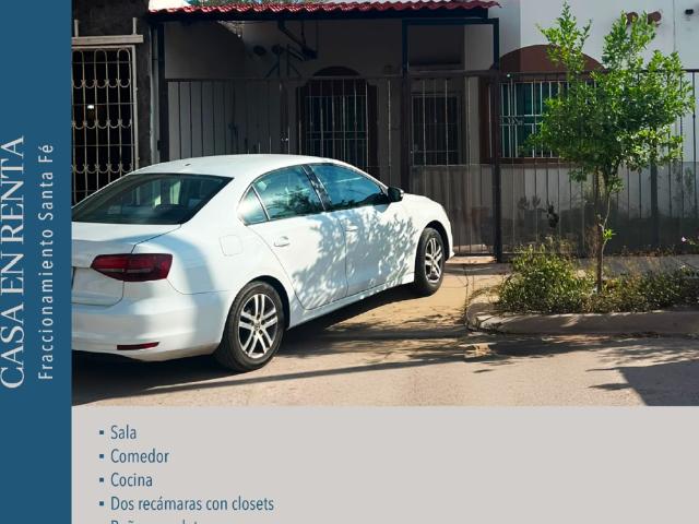 CASA EN RENTA FRACCIONAMIENTO SANTA FE