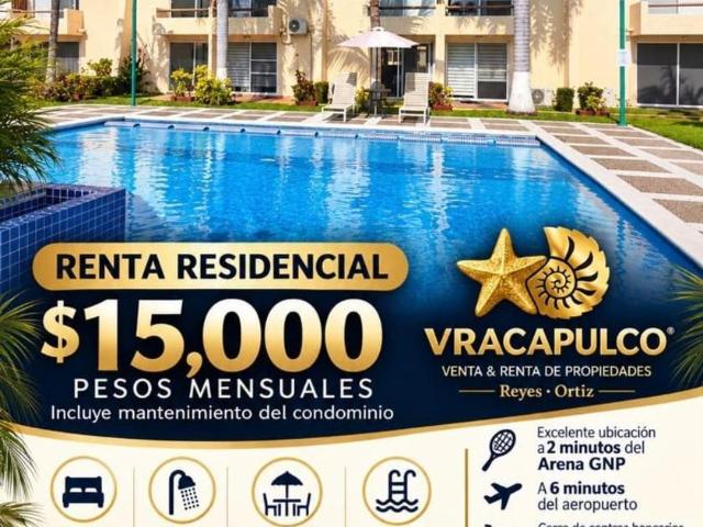 Casa en renta Granjas Del Márquez, Acapulco De Juárez