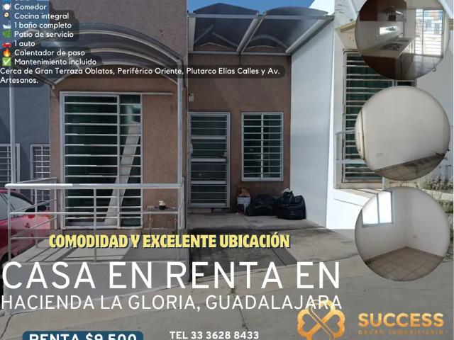 Casa en Renta – Hacienda La Gloria, Guadalajara