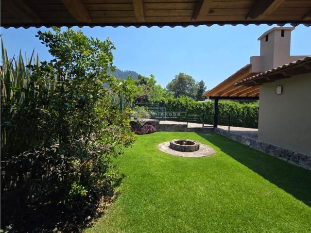 CASA EN RENTA I CERRO GORDO I AMUEBLADA I JARDIN I TERRAZA
