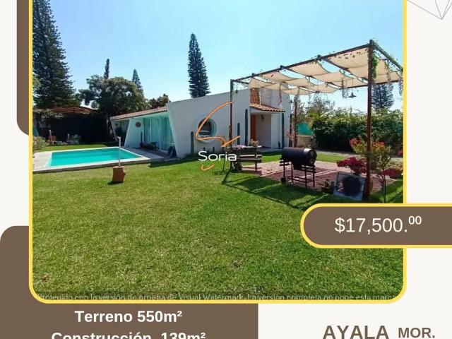 Casa en renta Islas de Cuautla Linda casa amueblada a 20 minutos del centro de Cuautla!