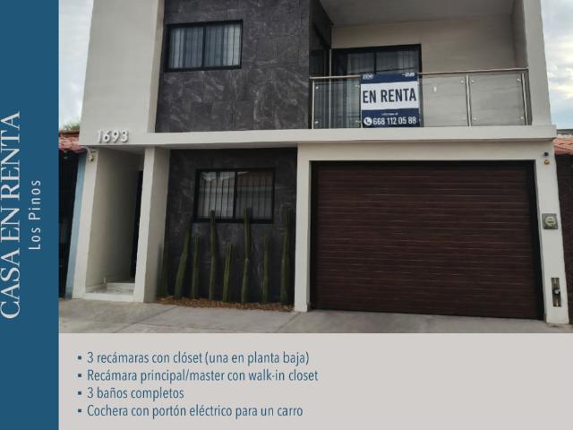 CASA EN RENTA LOS PINOS
