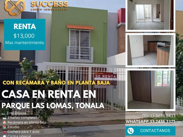 Casa en Renta – Parque Las Lomas, Tonalá