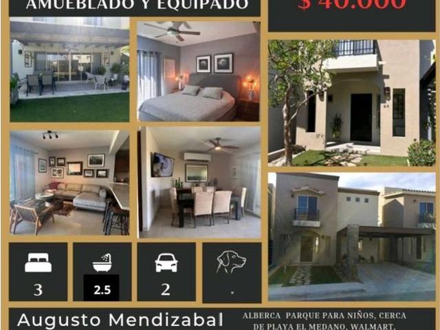Casa en renta Playa Linda, Municipio Veracruz