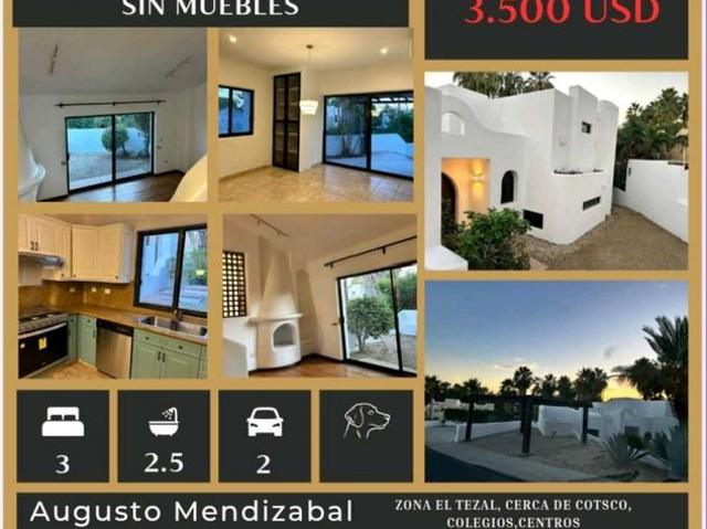 Casa en renta Portales, Cabo San Lucas