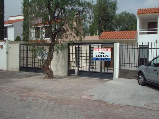 Casa en renta San Luis Potosí Centro, San Luis Potosí