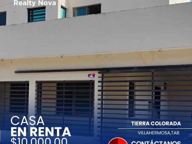 CASA EN RENTA UBICADA EN TIERRA COLORADA