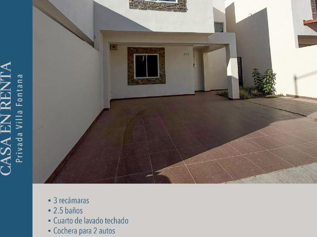 CASA EN RENTA VILLA FONTANA