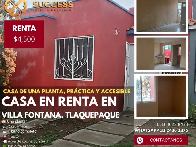 Casa en Renta – Villa Fontana Residencial, Tlaquepaque