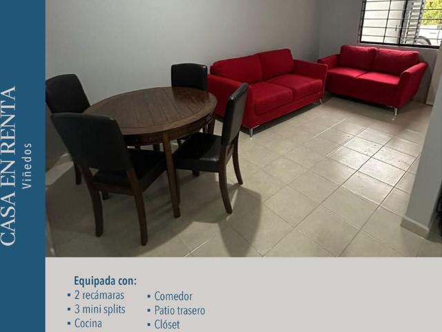 CASA EN RENTA VIÑEDOS
